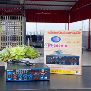 Amply Mini BT 309A - Hỗ Trợ Đa Chức Năng, Điều Chỉnh Echo Treble Bass, Bluetooth 5.0
