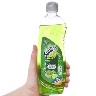 Nước rửa chén Sunlight 750 ml xanh