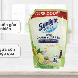 Nước lau sàn Sunlight Sả chanh 3,4kg