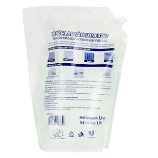 Nước lau sàn Sunlight Sả chanh 3,4kg