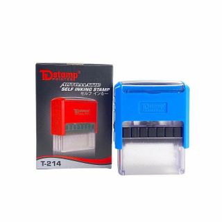 Mộc tên khắc dấu 2 dòng