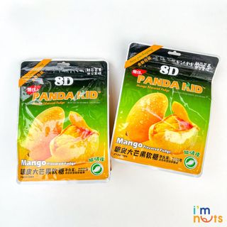 Kẹo dẻo xoài lột vỏ 8D Panda Kid túi 208g