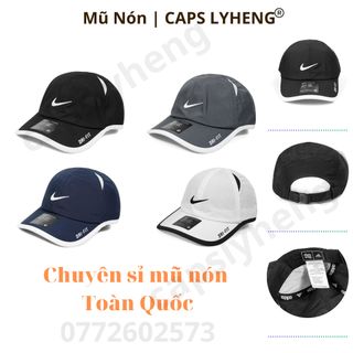 Mũ Lưỡi Trai Sản Xuất Tại Capslyheng Chất Dù Logo Thêu Ni.ke