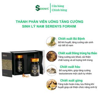Viên uống tăng cường sinh lý nam Serenys Forhims 60 viên