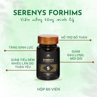 Viên uống tăng cường sinh lý nam Serenys Forhims 60 viên