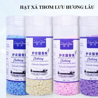 Hạt xả thơm quần áo máy giặt cao cấp, viên xả vải thơm hũ 110G - Viên xả thơm vải giá sỉ