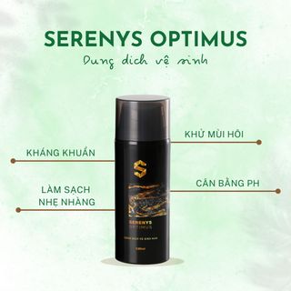 Dung dịch vệ sinh nam khử mùi làm hồng vùng kín Serenys Optimus 120ml