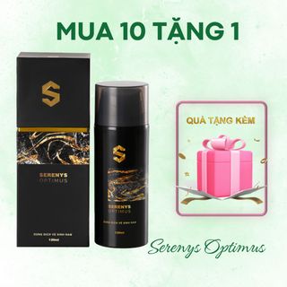 Dung dịch vệ sinh nam khử mùi làm hồng vùng kín Serenys Optimus 120ml