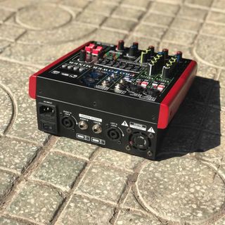 Mixer MT22 Mini ( mặt đỏ ) – Tích Hợp Vang Số DSP Màn Hình Led, 16 Chế Độ Vang