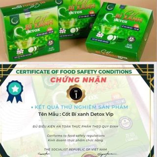 Cốt Bí Xanh Detox Vip - Hỗ trợ Giảm Cân