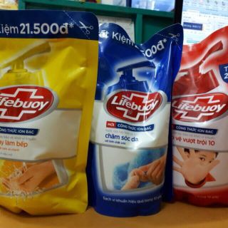 Nước rửa tay Lifebuoy 400g - Túi