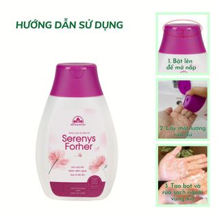 Dung dịch vệ sinh làm sạch vùng kín nữ Serenys Forher 200ml
