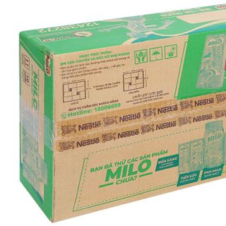 Sữa lúa mạch Milo to 180ml (48 hộp /Thùng)