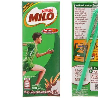 Sữa lúa mạch Milo to 180ml (48 hộp /Thùng)