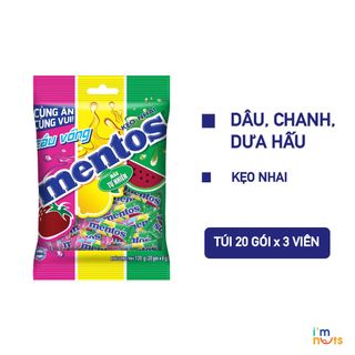 Kẹo Mentos Cầu Vồng, Mentos Spice It Up và Mentos vị cam FANTA