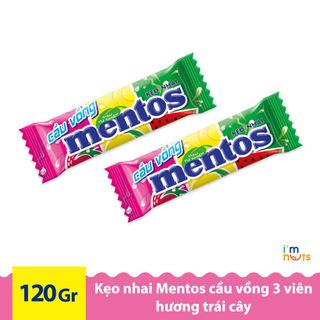 Kẹo Mentos Cầu Vồng, Mentos Spice It Up và Mentos vị cam FANTA