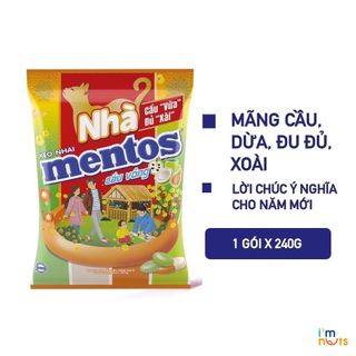 Kẹo Mentos Cầu Vồng, Mentos Spice It Up và Mentos vị cam FANTA