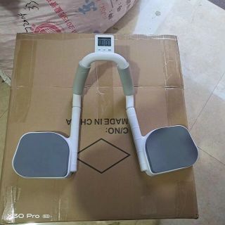 Dụng cụ hỗ trợ plank có đồng hồ.