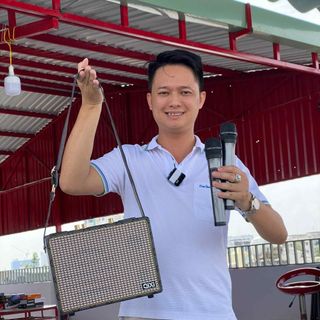 Loa Bluetooth Karaoke Qixi SK2039 – Kèm 2 Micro Không Dây, Bass Uy Lực Tiếng Treble Trong Trẻo