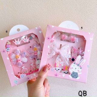 Set dây buộc tóc cho bé.