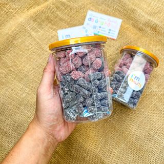 Kẹo dẻo dâu tây mix dâu tằm đặc sản Đà Lạt dạng hủ tiện lợi - Ăn vặt ImNuts giá sỉ