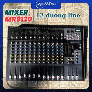 Mixer MR9120 ( mt22 ) - 12 Đường Line Âm Thanh Hay Kết Nối Bluetooth, USB, PC giá sỉ