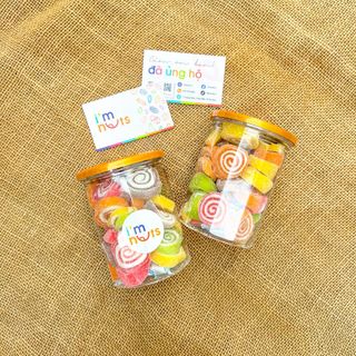 Kẹo dẻo xoắn ốc sắc màu hương vị tuổi thơ - Ăn vặt ImNuts