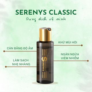 Dung dịch vệ sinh khử mùi vùng kín nam Serenys Classic 100ml