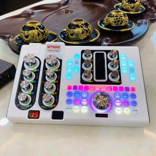 Soundcard MTMAX X6Pro - Thiết Bị Hỗ Trợ Thu Âm Và Phát Sóng Livestream Chất Lượng Cao