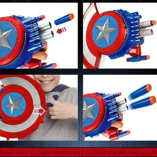 Đồ Chơi Khiên Siêu Anh Hùng Marvel Avengers Captain America Đổi Chế Độ Cá Tính Cho Trẻ Em