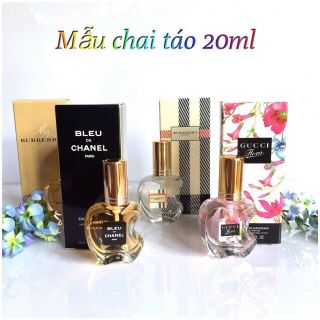 Nước hoa mini chiết mẫu táo 20ml giá sỉ