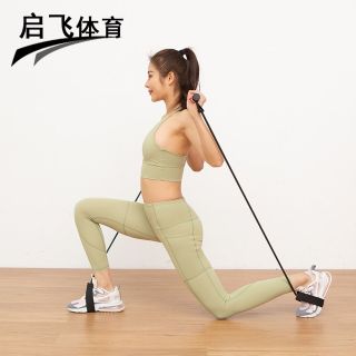 Pilates gậy tập thể hình gậy yoga thiết bị gia dụng dây căng dây thun căng đai lưng huấn luyện viên