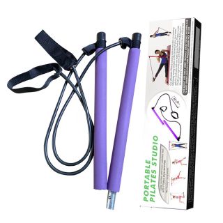 Pilates gậy tập thể hình gậy yoga thiết bị gia dụng dây căng dây thun căng đai lưng huấn luyện viên
