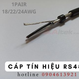 Cáp tín hiệu vặn xoắn RS485 chống nhiễu 18/22/24AWG ALTEK KABLE