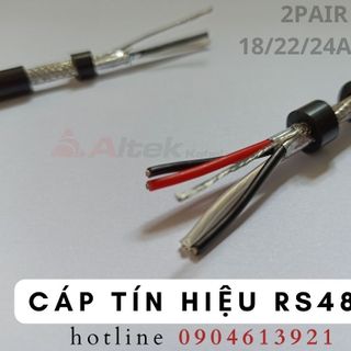 Cáp tín hiệu vặn xoắn RS485 chống nhiễu 18/22/24AWG ALTEK KABLE
