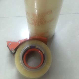 Băng keo trong 200 Yard loại 1.8KG/6 cuộn