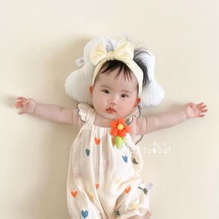 Body xô kèm mũ hai lớp cho bé