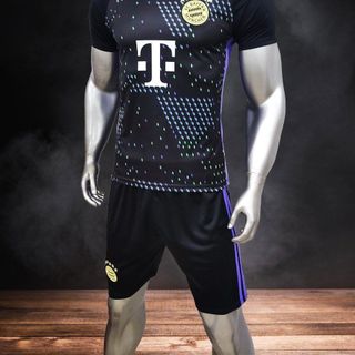 Bộ đồ thể thao Bayern đen năm 2023-2024 giá sỉ