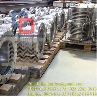 Khớp nối mềm cho hệ thống thoát khói của máy phát điện, khớp giảm chấn bơm hút chân không