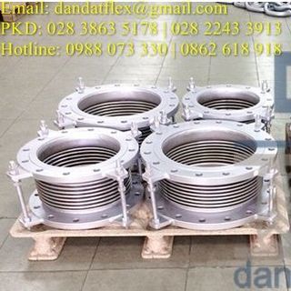 Khớp nối mềm cho hệ thống thoát khói của máy phát điện, khớp giảm chấn bơm hút chân không