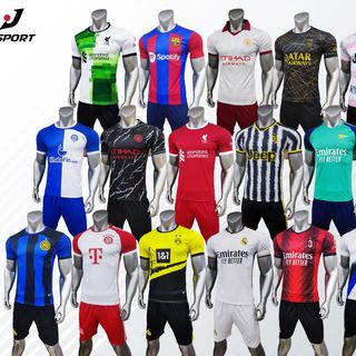 Quần áo đá banh các mẫu mới 2023-2024 thương hiệu JUSTPLAY, bộ áo bóng đá mùa giải mới in tên số áo theo yêu cầu giá sỉ