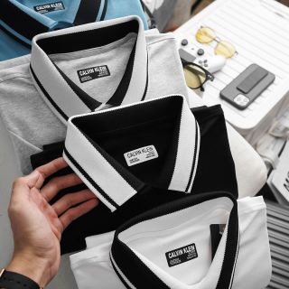 Áo thun polo cotton 4c nam, áo thun cỏ bẻ nam cao cấp, chất 100% cotton 4c xịn, Vải dày mịn trơn láng, mát rượi, co giãn thoải mái - size từ 55kg - 85kg