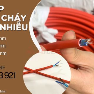 Cáp chống cháy chống nhiễu, cáp tín hiệu báo cháy 2 core 1.0mm, 2x1.5mm, 2x2.5mm