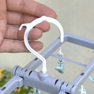 Móc treo đồ 8 kẹp chữ nhật Cocosora Kokubo loại nhỏ, nhập khẩu từ Nhật Bản