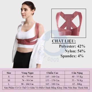 SP067-Đai chống gù lưng bảo vệ vòng 1 khắc phục cong vẹo định hình cột sống, ngực khi tập gym yoga thể thao cho nam nữ trẻ em