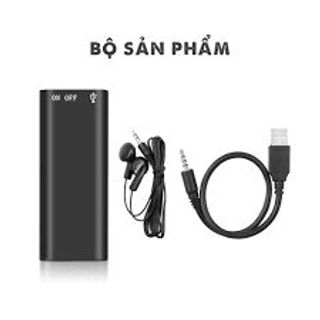 MÁY GHI ÂM SIÊU NHỎ MINI DVR31 BỘ NHƠ TRONG (8GB)