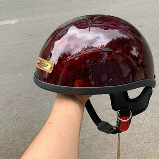 Mũ bảo hiểm 1/2 srt xước đồng