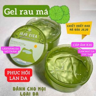 Gel dưỡng đa năng rau má Jeju Cica Soothing Gel Pretty giá sỉ