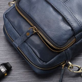 Túi Da Bò Đeo Chéo Dáng Đứng Nhỏ Gọn DD05