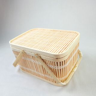 GIỎ TRE PICNIC DÁNG CAO